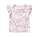 Cherry Blossom Organic T-Shirt with Frill - Thumbnail 2