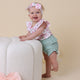 Cherry Blossom Organic T-Shirt with Frill - Thumbnail 3
