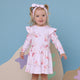 Coral Long Sleeve Organic Dress - Thumbnail 6