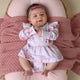 Coral Long Sleeve Organic Dress - Thumbnail 5