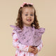 Coral Frill Snuggle Bib - Thumbnail 3