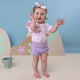 Coral Organic T-Shirt with Frill - Thumbnail 5
