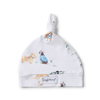 Dog Park Organic Knotted Beanie | Snuggle Hunny