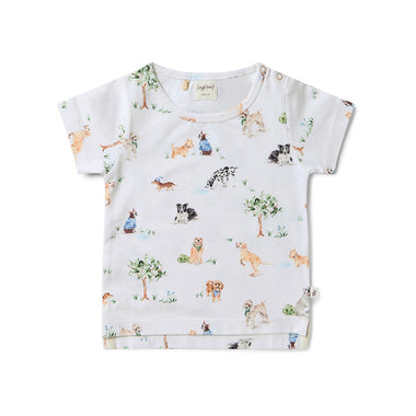 Dog Park Organic T-Shirt | Snuggle Hunny
