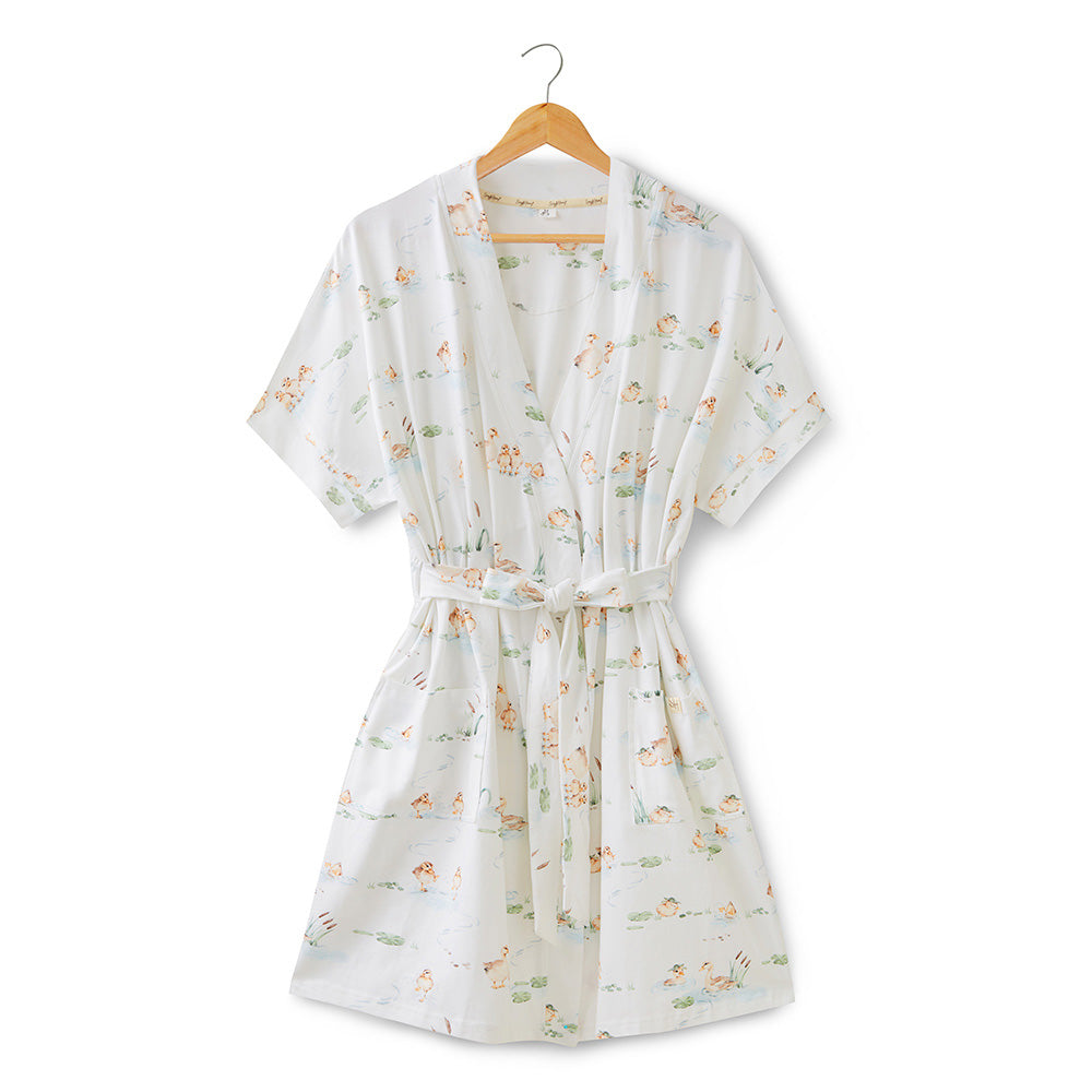 Duck Pond Organic Maternity Robe - View 2