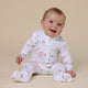 Duck Pond Organic Snuggle Sleepsuit Zip Footie - Thumbnail 1