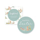 Easter Bunnies Reversible Single Milestone Card - Thumbnail 1