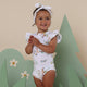 Easter Bunnies Short Sleeve Organic Bodysuit with Frill - Thumbnail 11