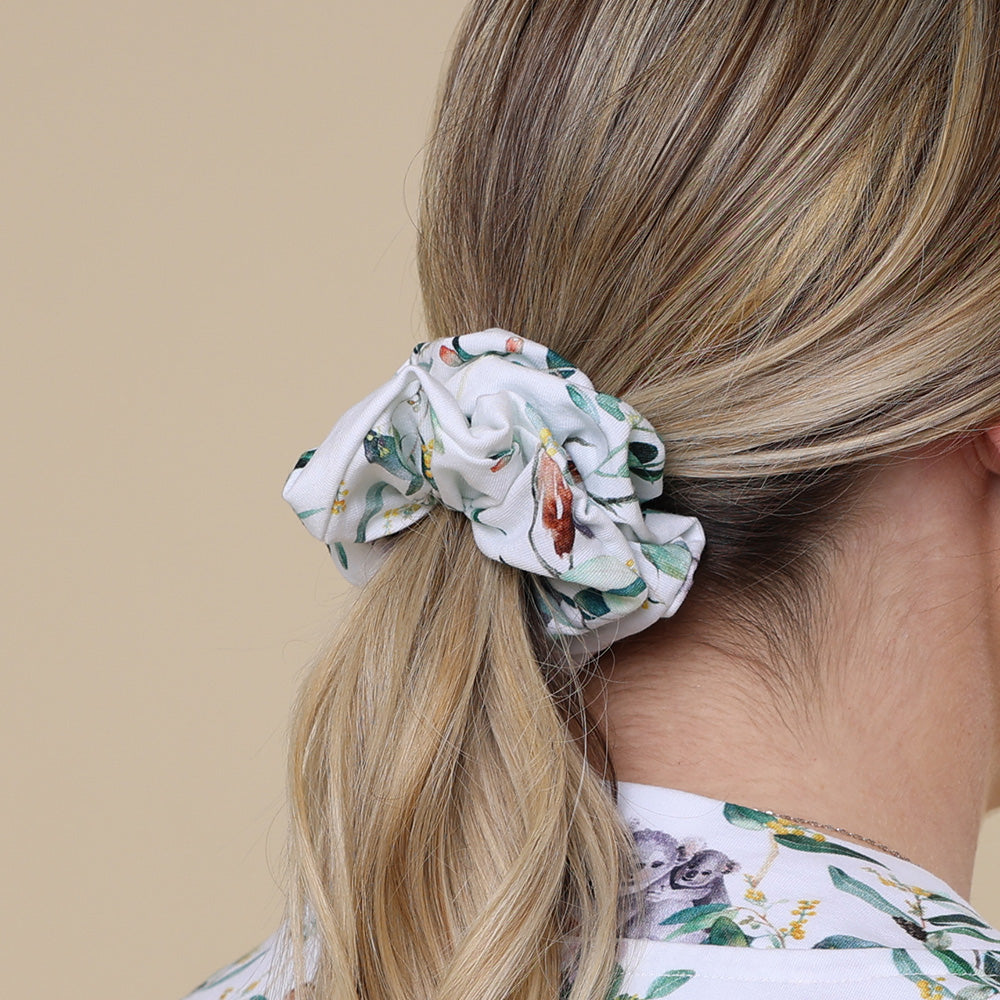 Eucalypt Organic Scrunchie - View 1