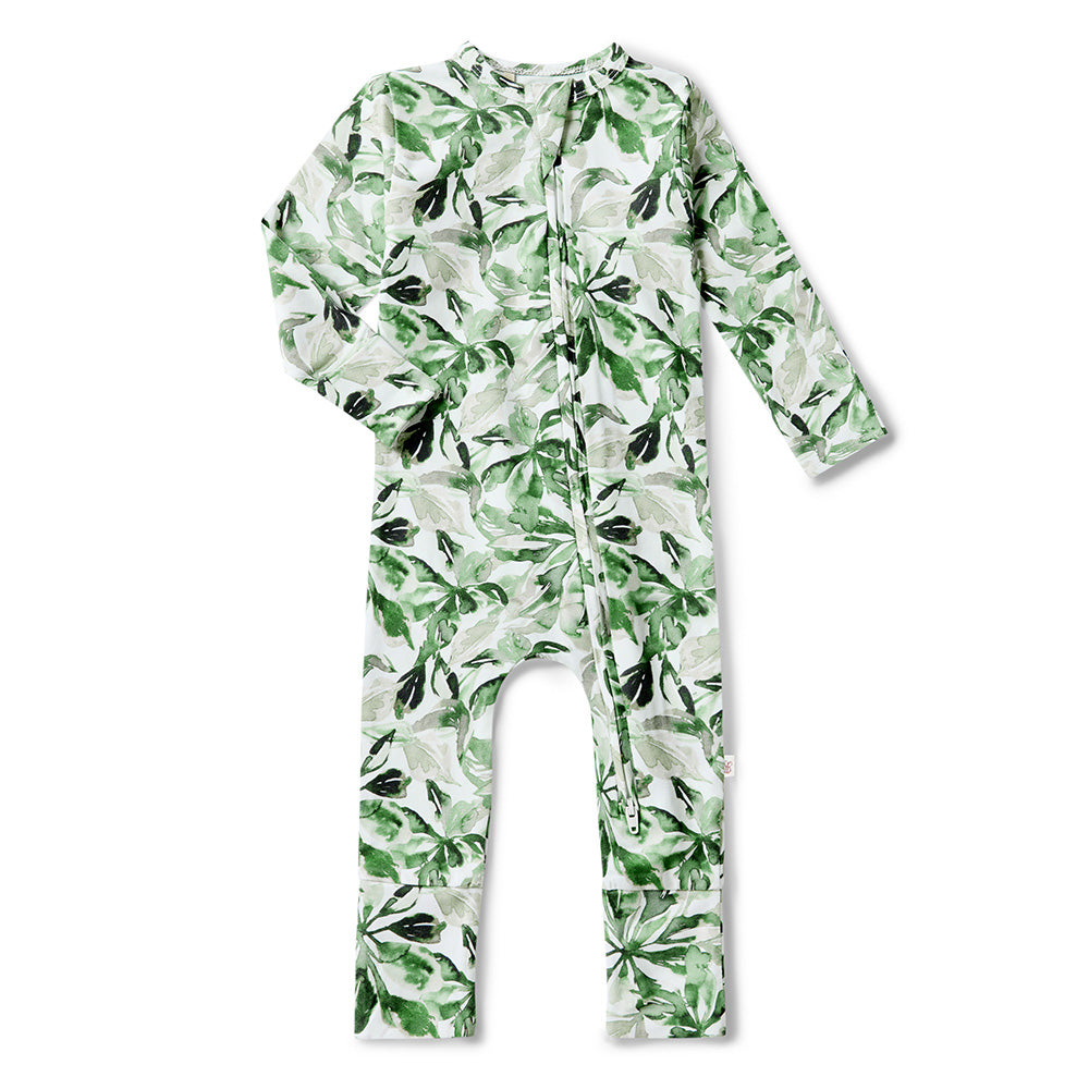 Evergreen Organic Snugglesuit Convertible Romper - View 2