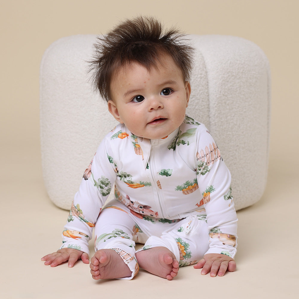 Farm Organic Snugglesuit Convertible Romper - View 4