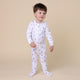 Garden Friends Organic Snuggle Sleepsuit Zip Footie - Thumbnail 3