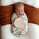 Golden Wattle Organic Snuggle Swaddle & Topknot Set - Thumbnail 3