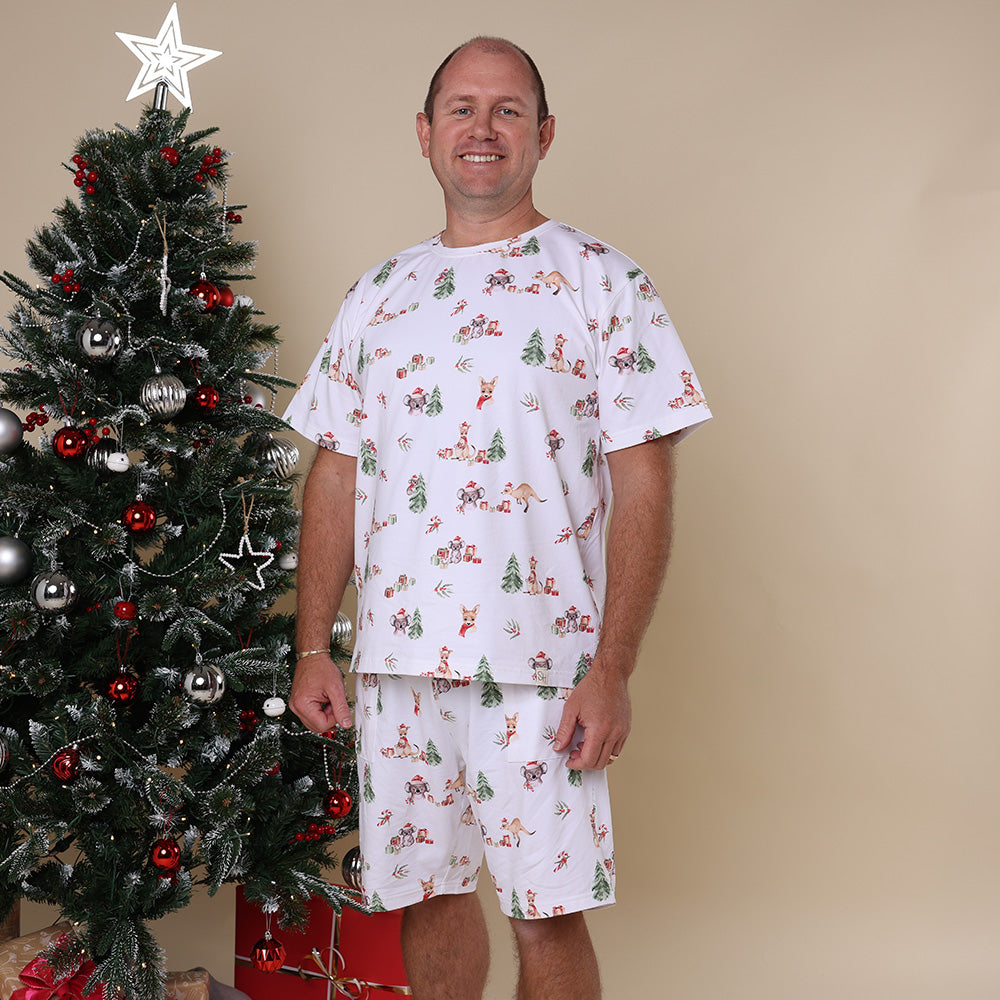 Kangas & Koalas Organic Mens PJ Set - View 3