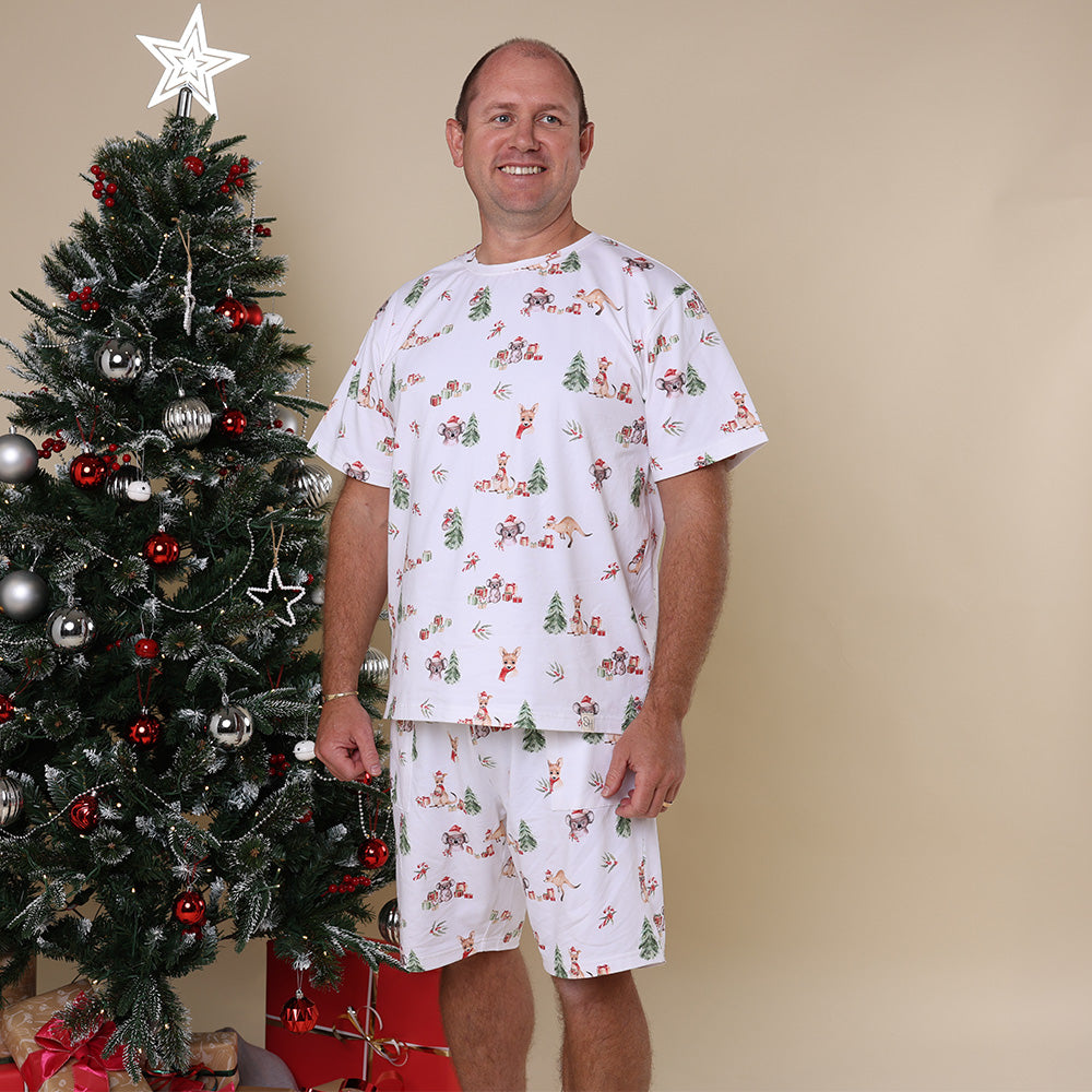 Kangas & Koalas Organic Mens PJ Set - View 5