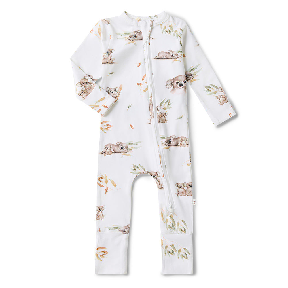 Koala Organic Snugglesuit Convertible Romper - View 2