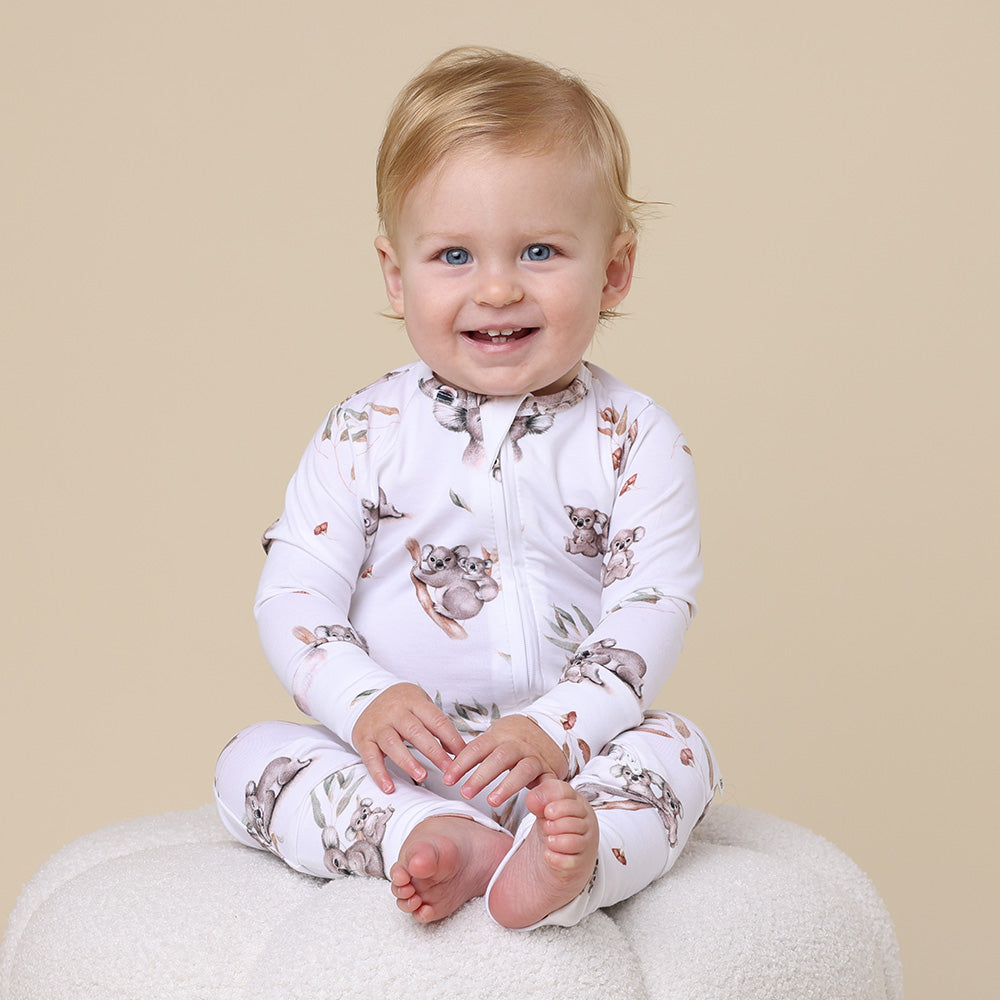 Koala Organic Snugglesuit Convertible Romper - View 4