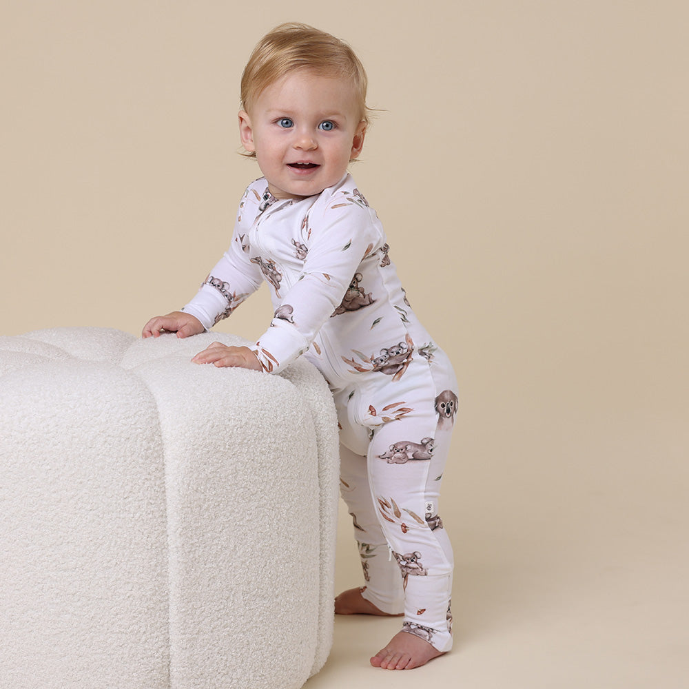 Koala Organic Snugglesuit Convertible Romper - View 3