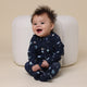 Milky Way Organic Snuggle Sleepsuit Zip Footie - Thumbnail 6