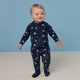 Milky Way Organic Snuggle Sleepsuit Zip Footie - Thumbnail 3