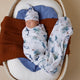 Ocean Organic Muslin Wrap - Thumbnail 4