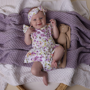 Isla Short Sleeve Organic Dress | Snuggle Hunny