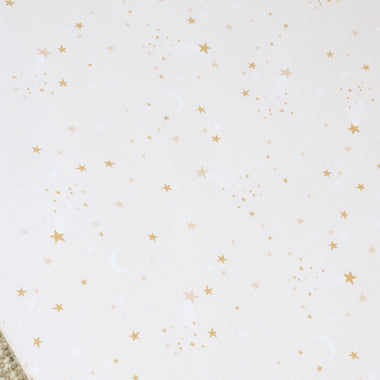 Stardust Organic Fitted Cot Sheet | Snuggle Hunny