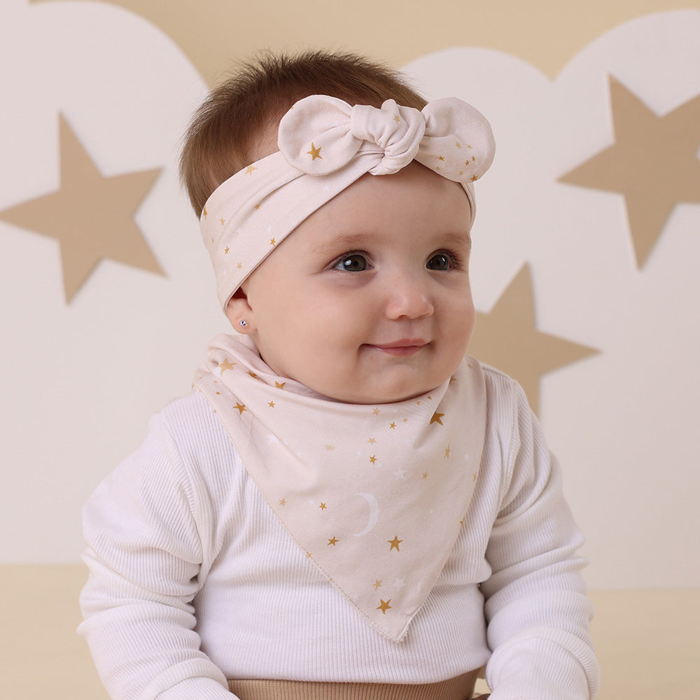 Stardust Organic Dribble Bib - View 6