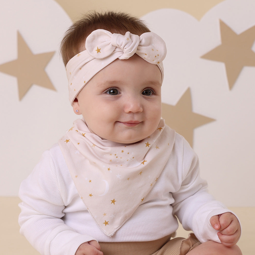 Stardust Organic Dribble Bib - View 3