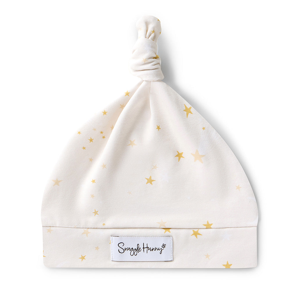 Stardust Organic Knotted Beanie - View 2