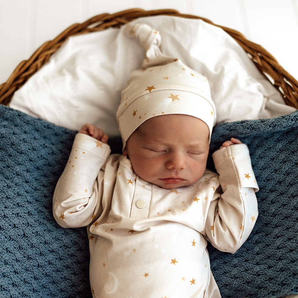 Stardust Long Sleeve Organic Bodysuit - View 8