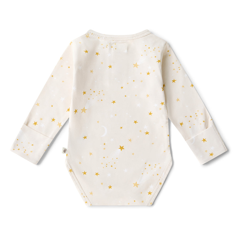 Stardust Long Sleeve Organic Bodysuit - View 11