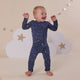 Starry Night Organic Snugglesuit Convertible Romper - Thumbnail 3