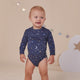 Starry Night Long Sleeve Organic Bodysuit - Thumbnail 7