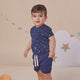 Starry Night Short Sleeve Organic Bodysuit - Thumbnail 9