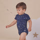 Starry Night Short Sleeve Organic Bodysuit - Thumbnail 10