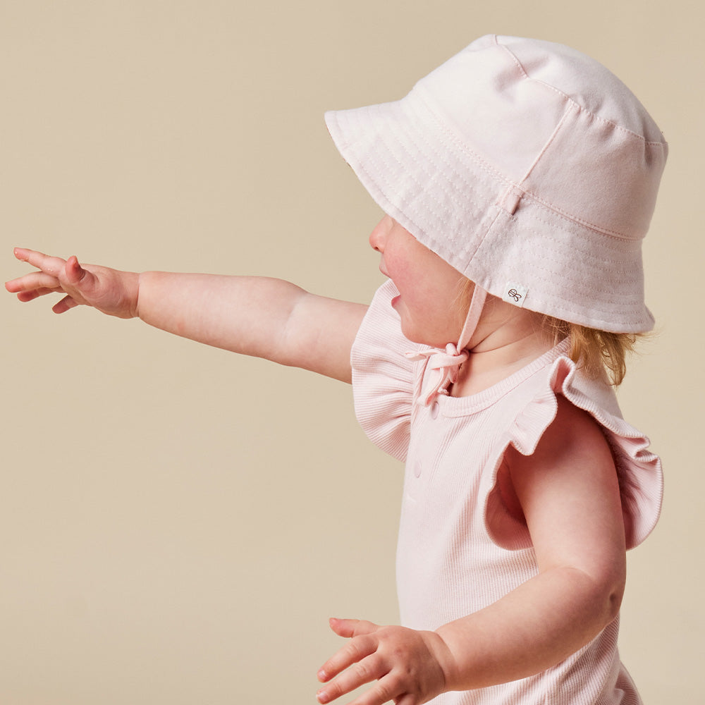 Strawberry Reversible Cotton Bucket Hat - View 3