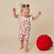 Strawberry Organic Snuggle Overall Shorts - Thumbnail 5