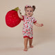 Strawberry Organic Snuggle Shortie - Thumbnail 8