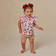 Strawberry Organic Short Sleeve Top with Frill - Thumbnail 9