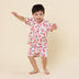 Strawberry Organic Kids PJ Set | Snuggle Hunny