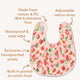Strawberry Snuggle Bib - Thumbnail 4