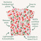 Strawberry Organic T-Shirt - Thumbnail 4