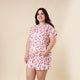 Strawberry Organic Womens PJ Set - Thumbnail 1
