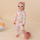 Summer Palm Organic Snugglesuit Convertible Romper - Thumbnail 4