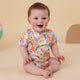 Summer Palm Short Sleeve Organic Bodysuit - Thumbnail 14