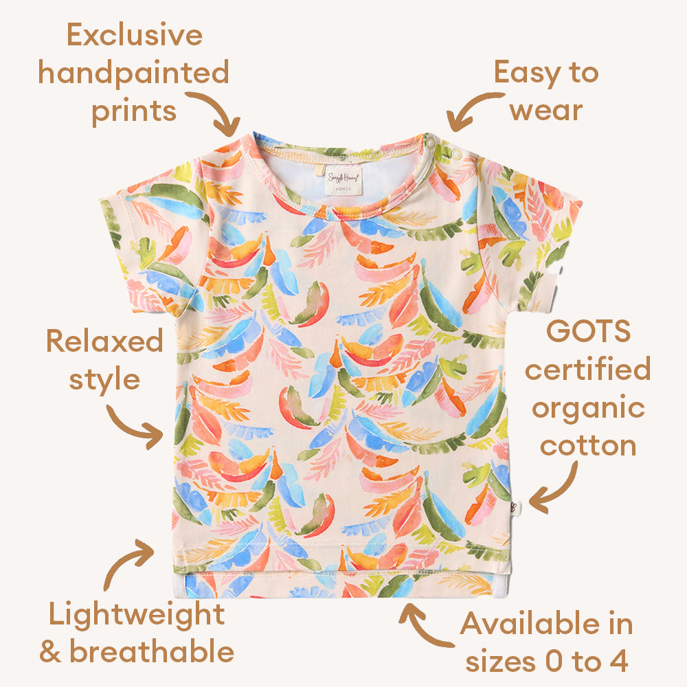 Summer Palm Organic T-Shirt - View 4