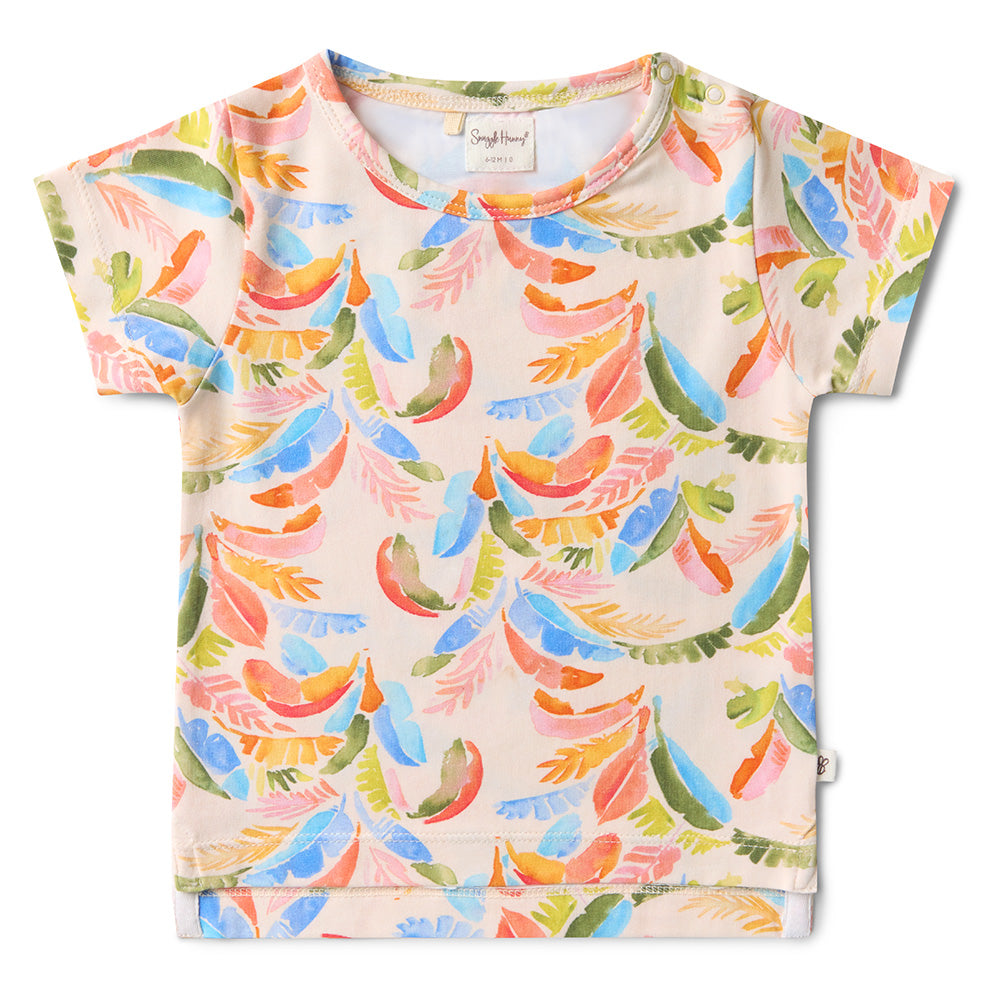 Summer Palm Organic T-Shirt - View 2