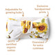 Sunflower Organic Oversized Bow - Thumbnail 5