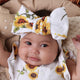 Sunflower Organic Oversized Bow - Thumbnail 3